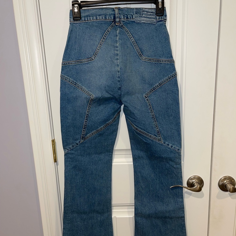 Revive Denim Star Seam Flare Jeans
